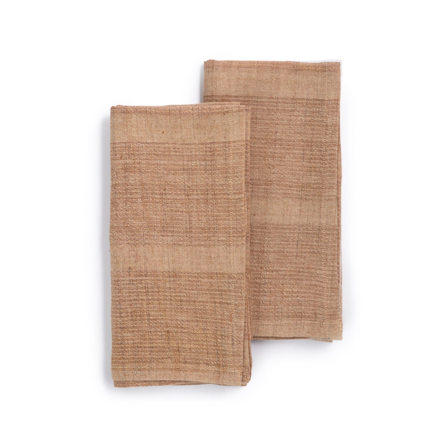 BELIEVE Handwoven Organic Cotton Napkins – Set of 2. Cotton – Fair Trade – Artisan Made