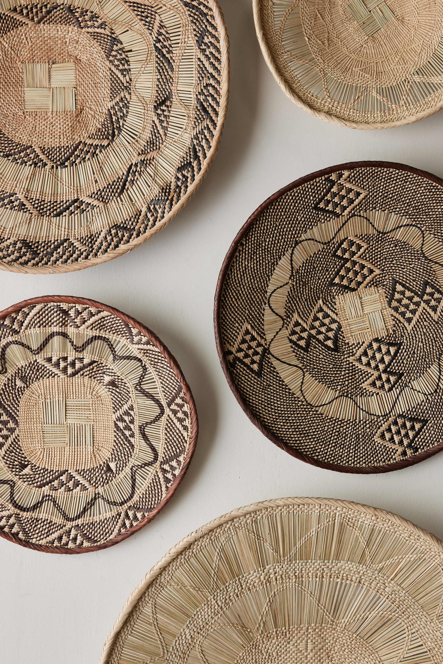 Statement Binga Lace Patterned Basket