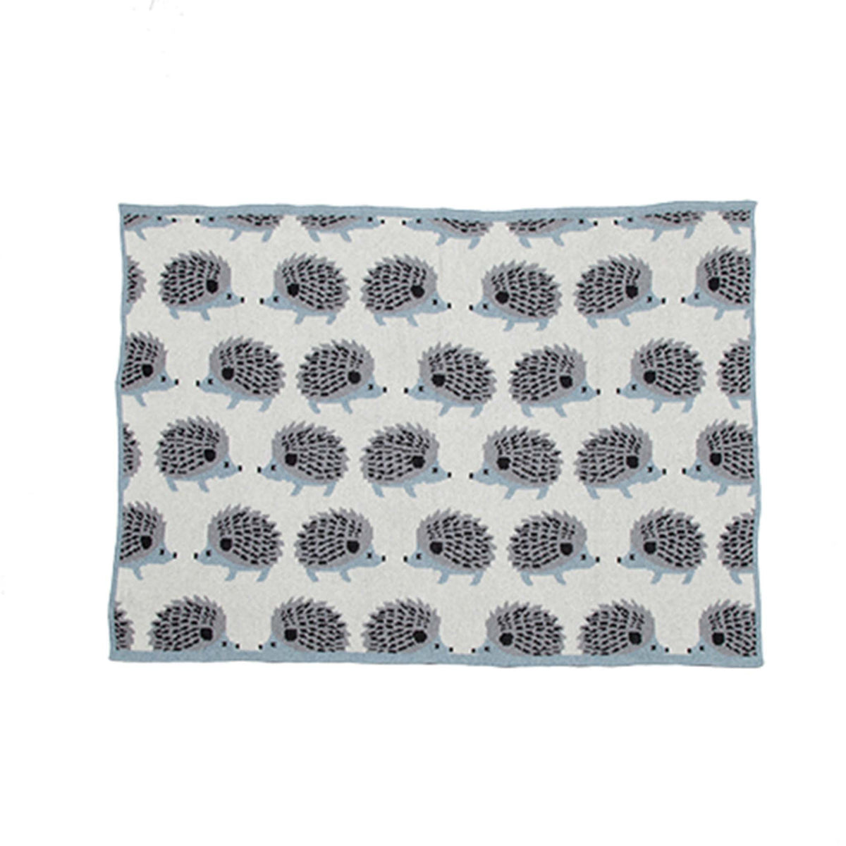 Baby Hedgehog - Cotton Knit Blanket