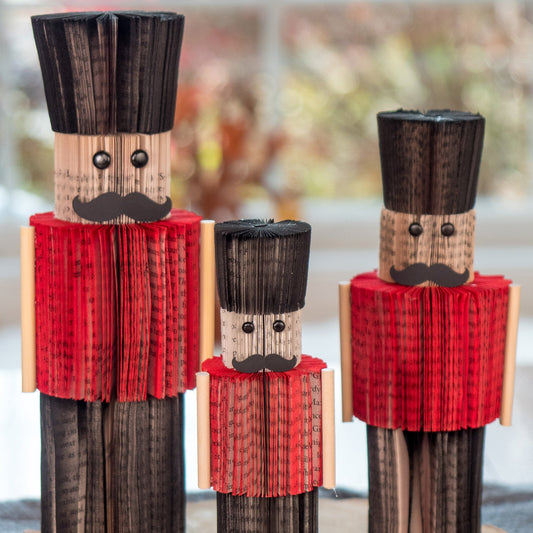 Nutcrackers-Christmas Book Decor