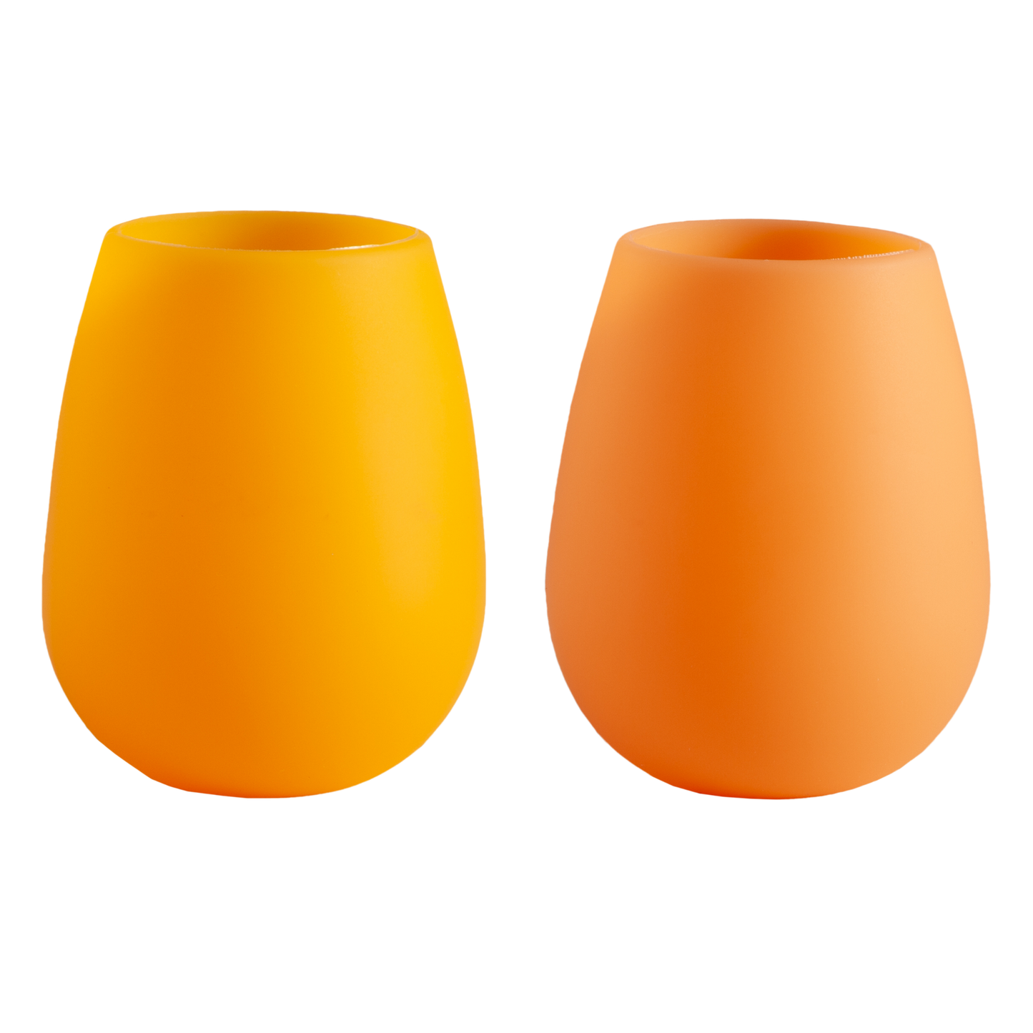 buttermilk + cantaloupe | fegg | silicone unbreakable glasses