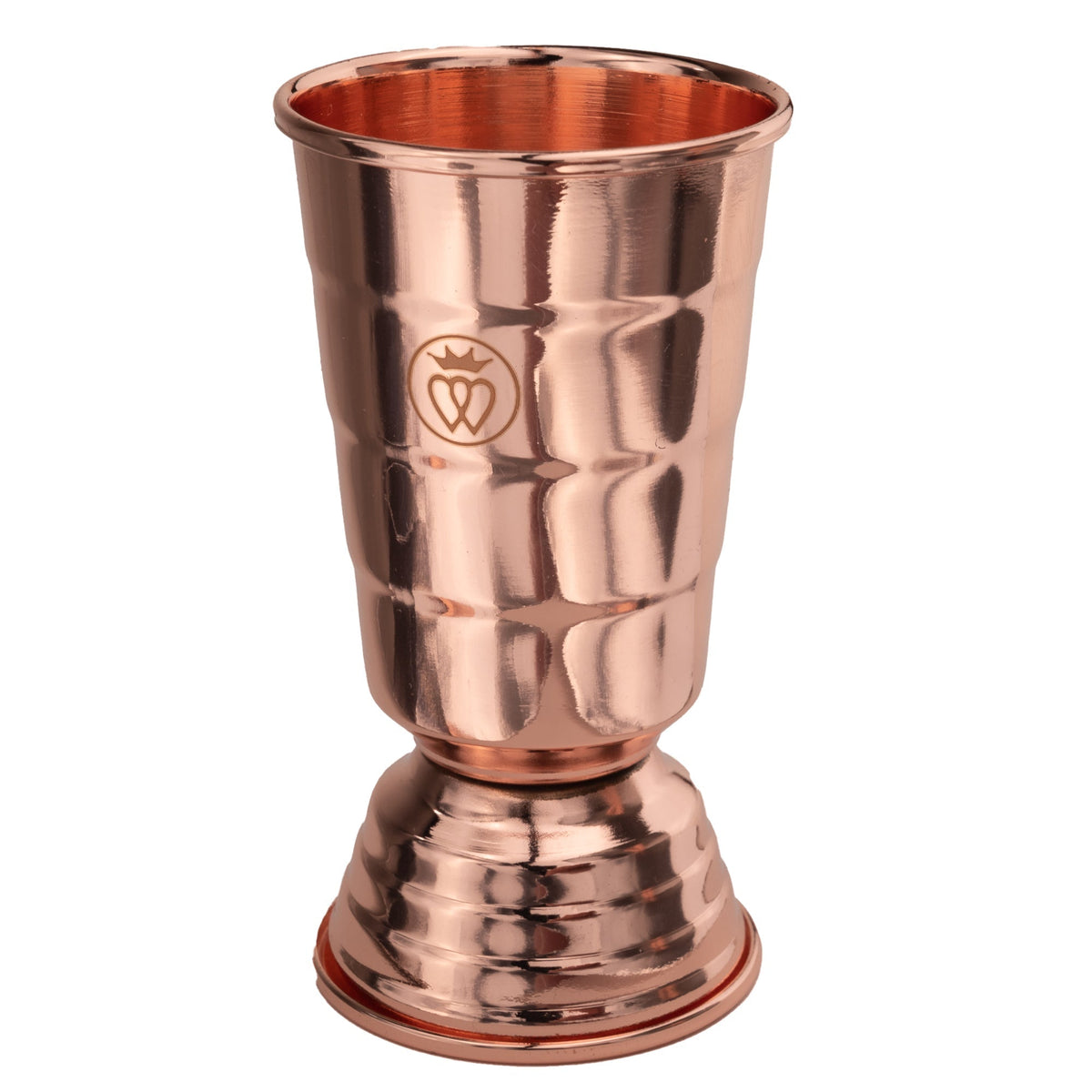 Art Deco Double-Sided 8 Stepped Jigger - Copper