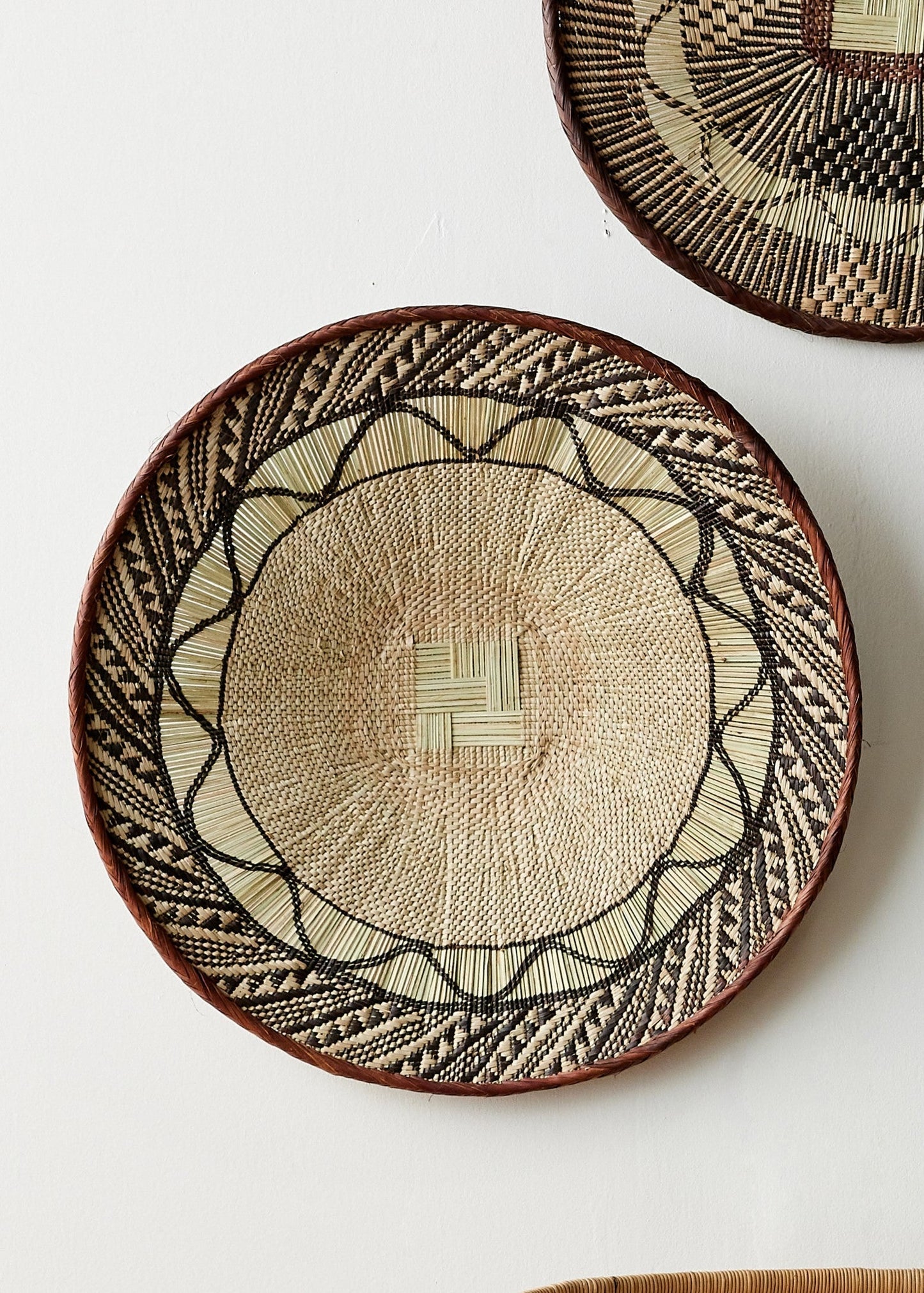 Statement Binga Lace Patterned Basket