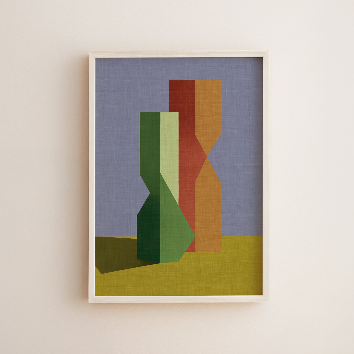 Form and Structure No. 03 — Geometric Abstract Art Print