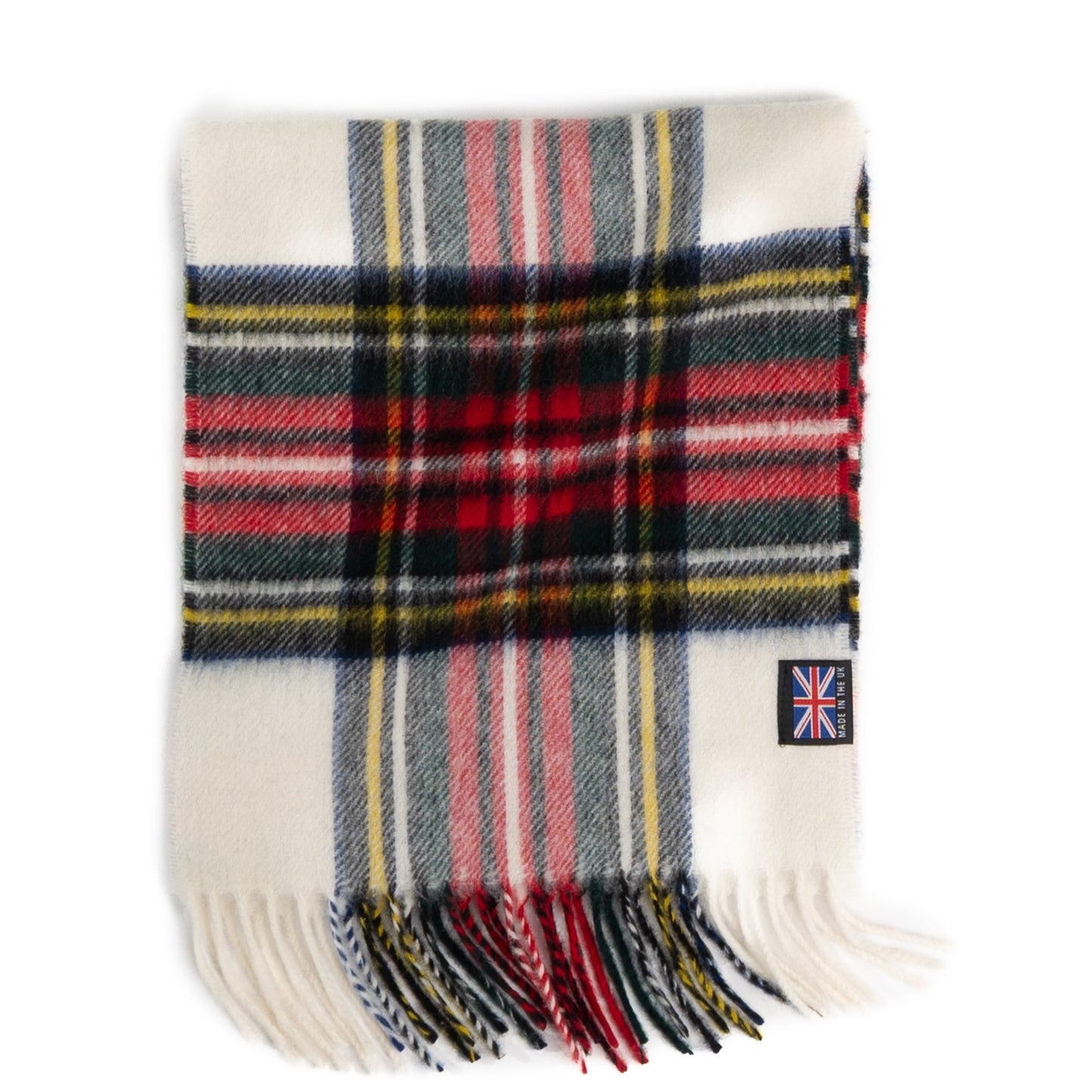 Merino Lambswool Tartan Scarf - Dress Stewart