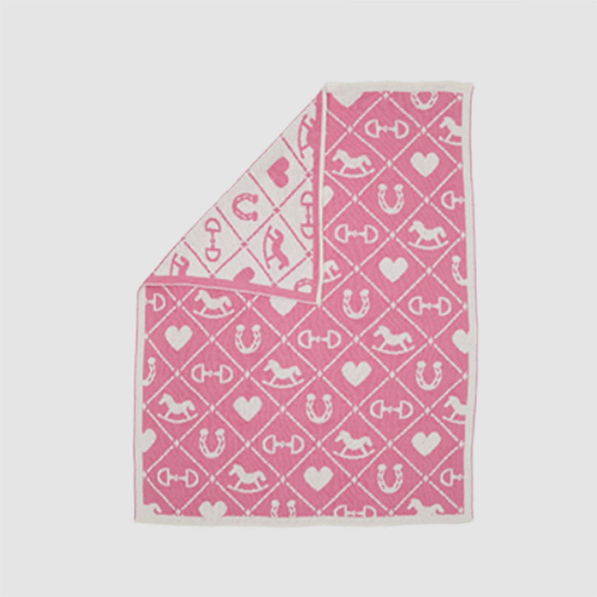 Baby Pony Quilt - Cotton Knit Blanket