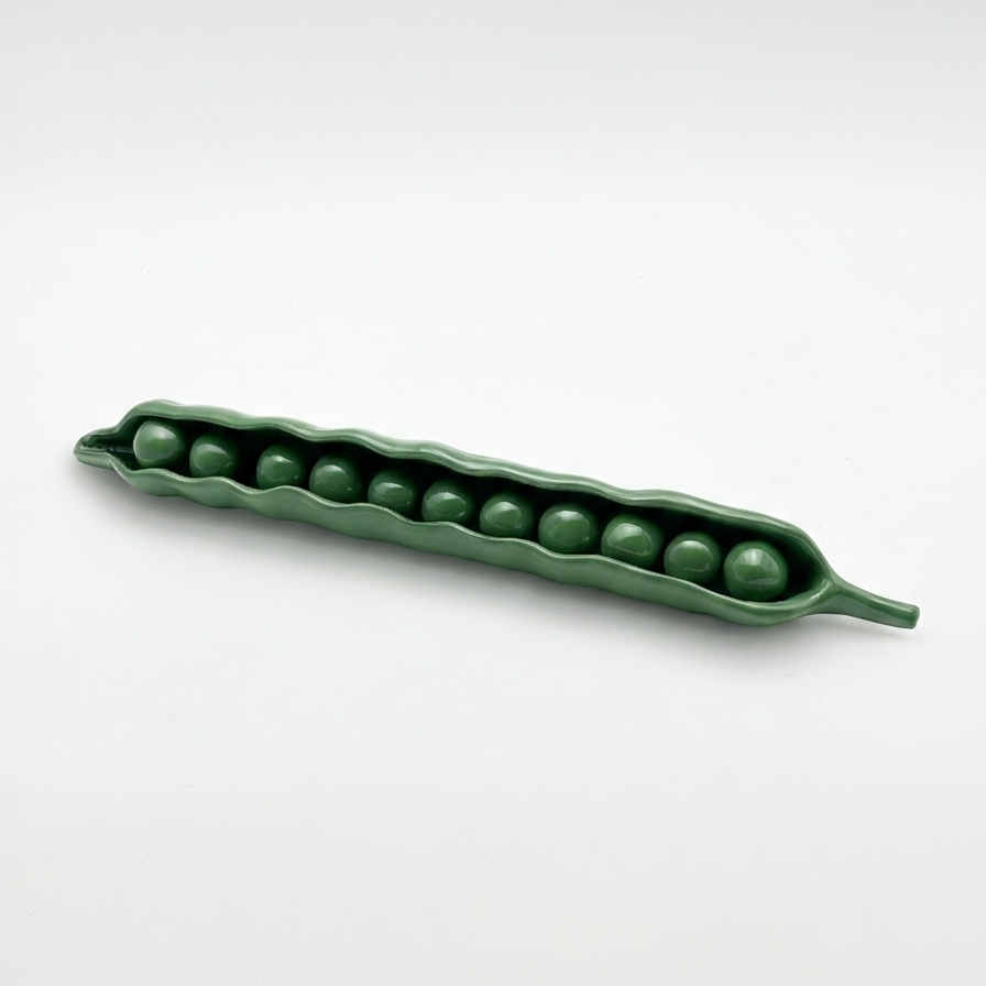 Peas in a Pod Sculpture
