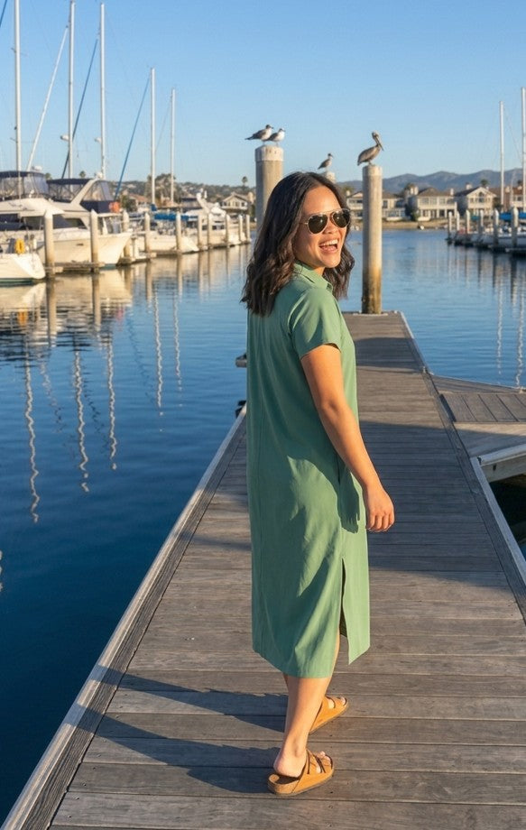 Scout Caftan - Watercress