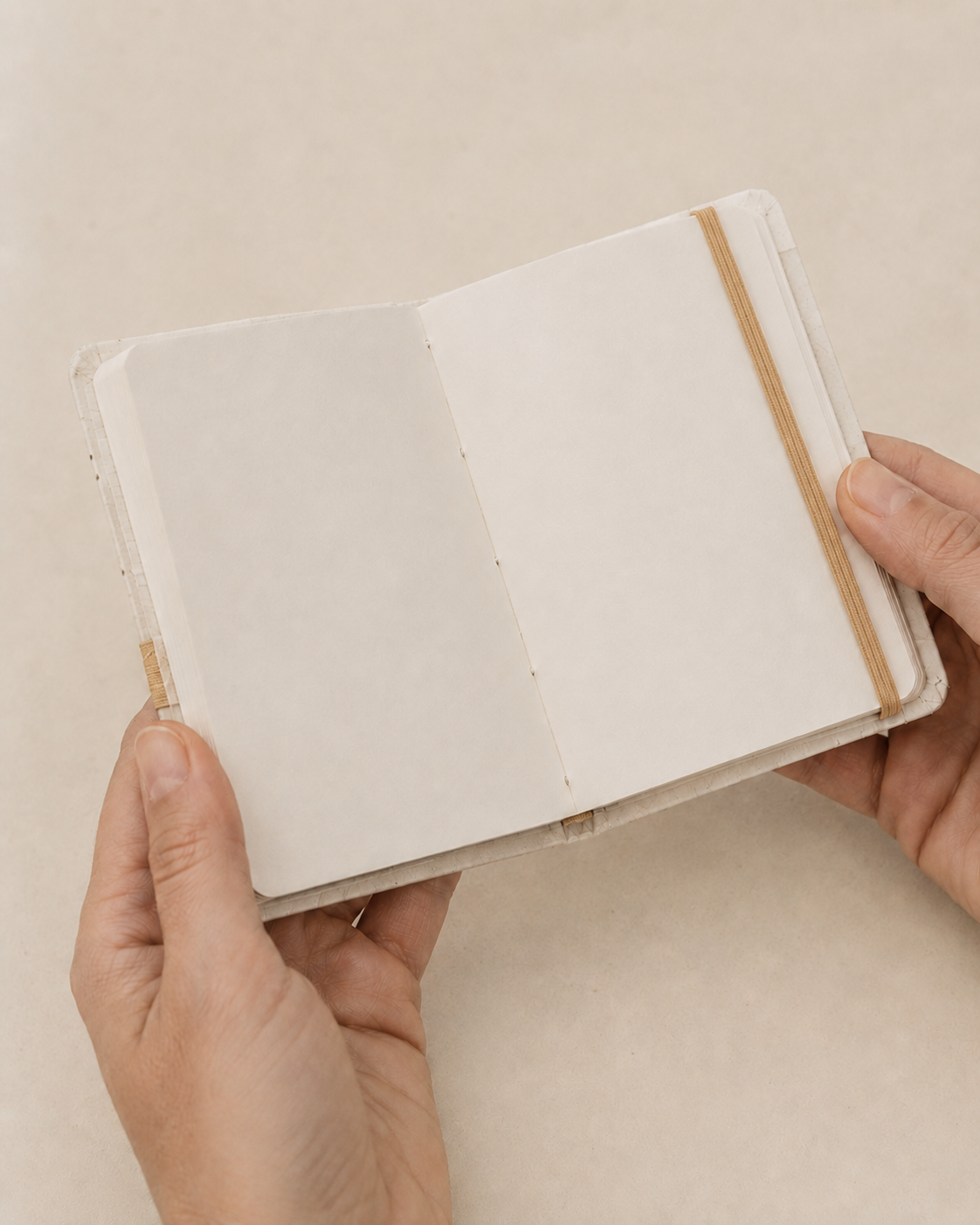 Handcrafted Journal with Pressed Flowers 4x6