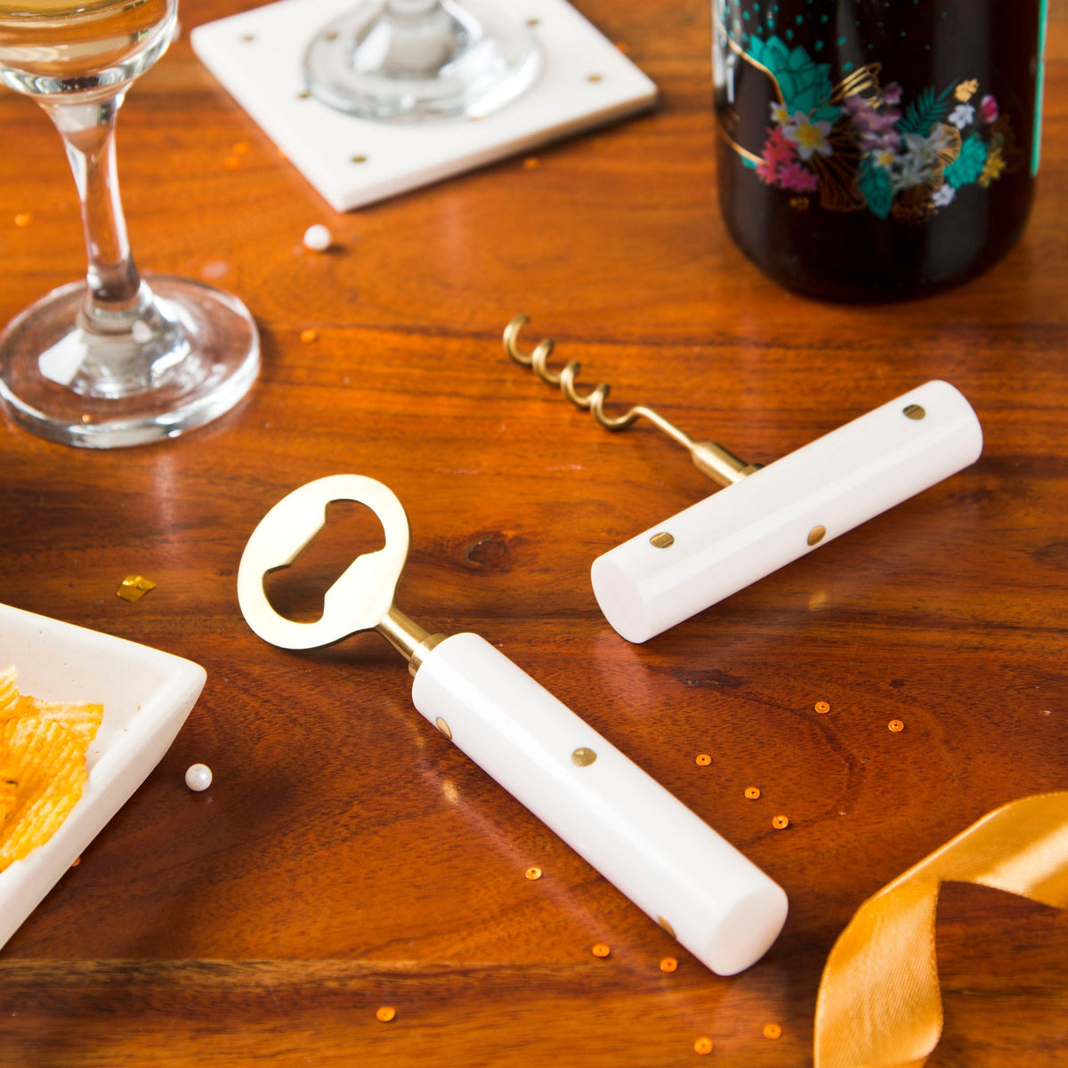Sitara Bar Tool Set – Bottle Opener & Corkscrew