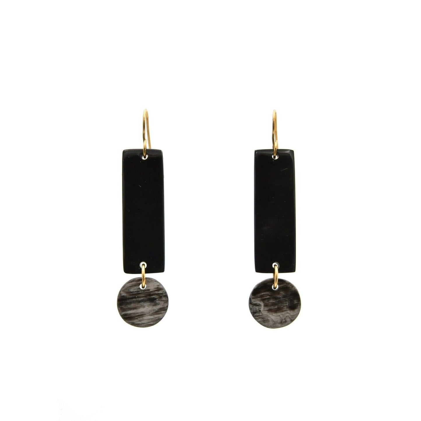 Exclamation Point Horn Earrings