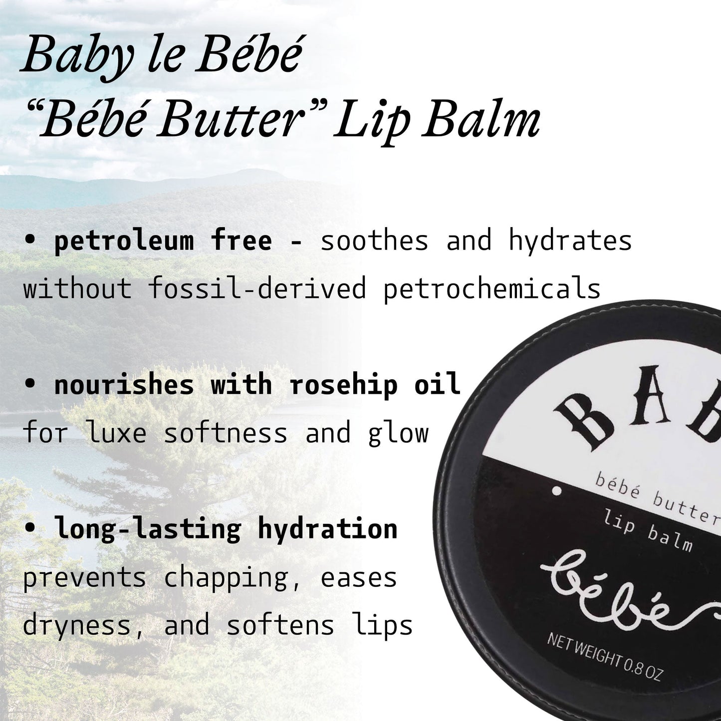 "Bébé Butter" Lip Balm
