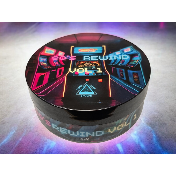 First Line Shave 80'S Rewind Shaving Collection