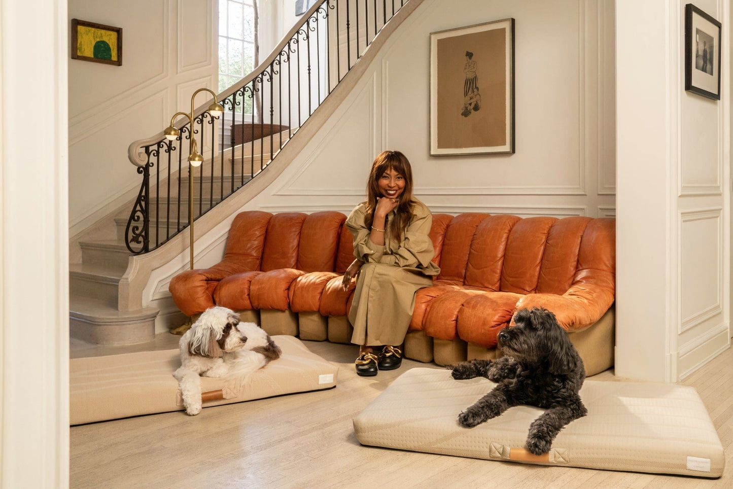 Brigette Romanek | Luxury Pet Throw Blanket - Taupe