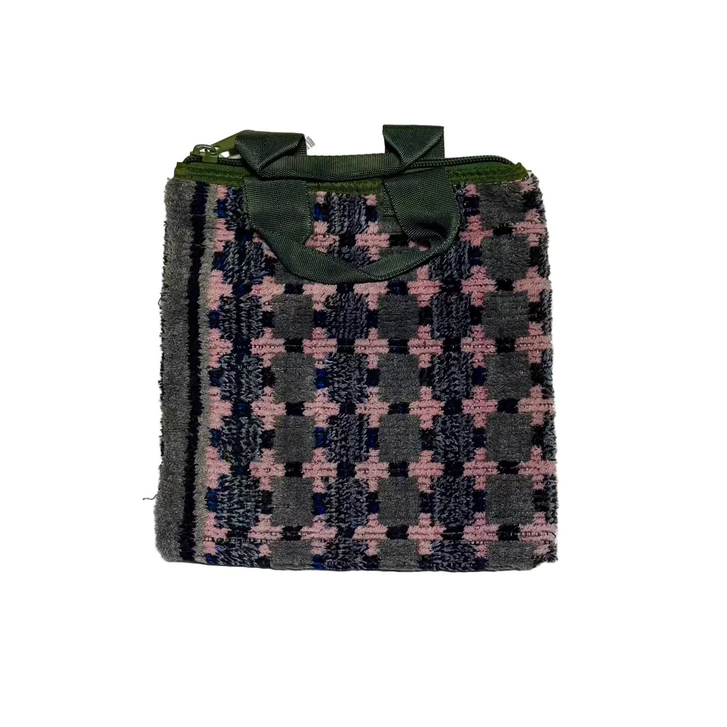 TRUCK SEAT FABRIC SMALL TOTE