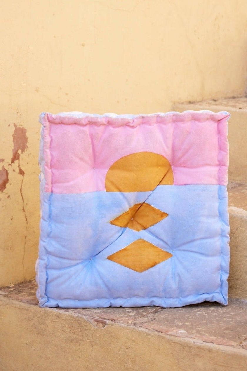 On The Beach Floor Cushion
