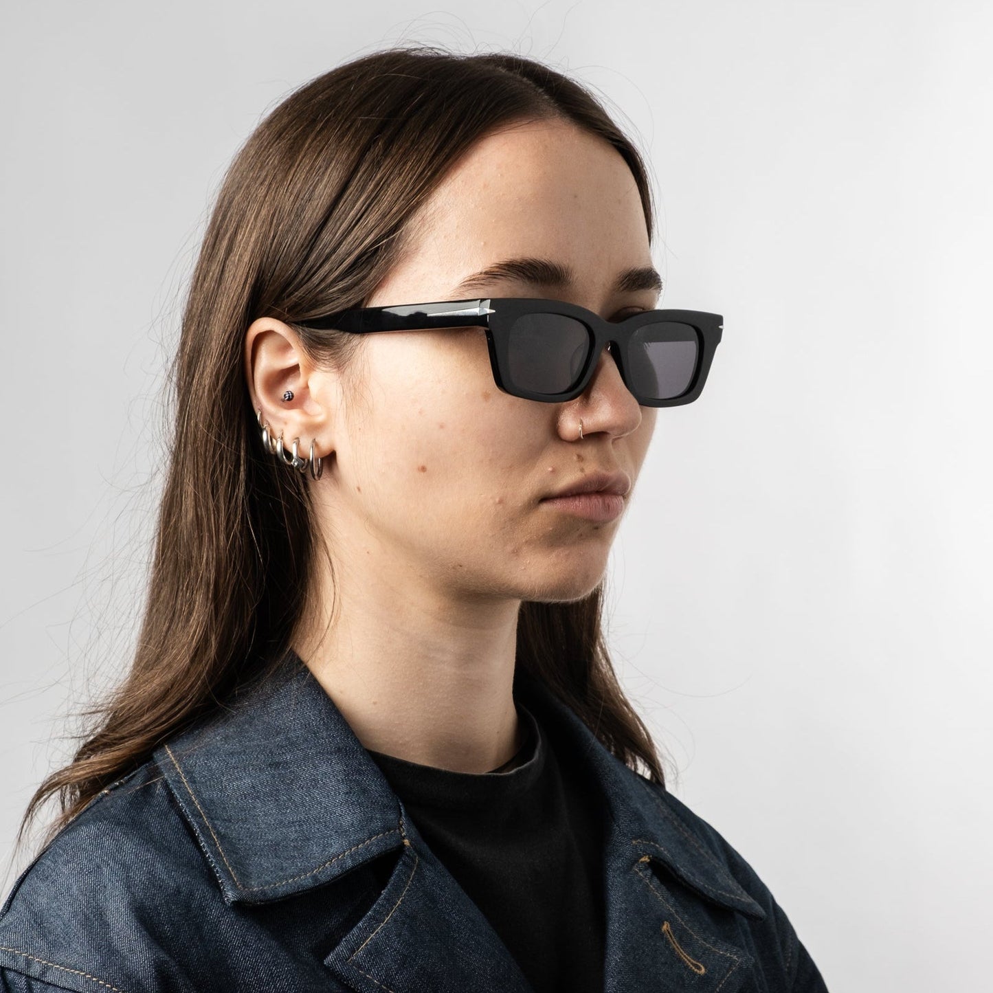 Ace // Gloss Black [Polarized Grey]