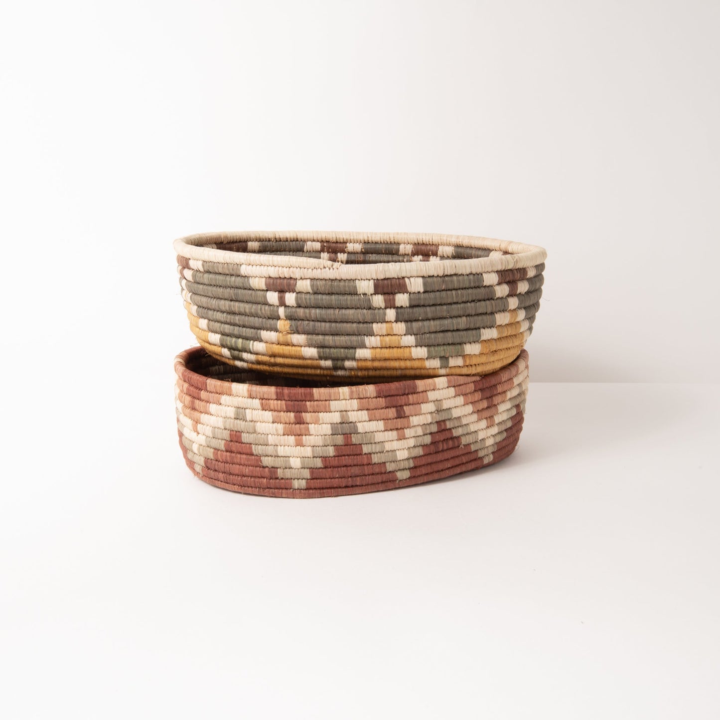 Small Zig Zag Basket ~ Elevate Collection
