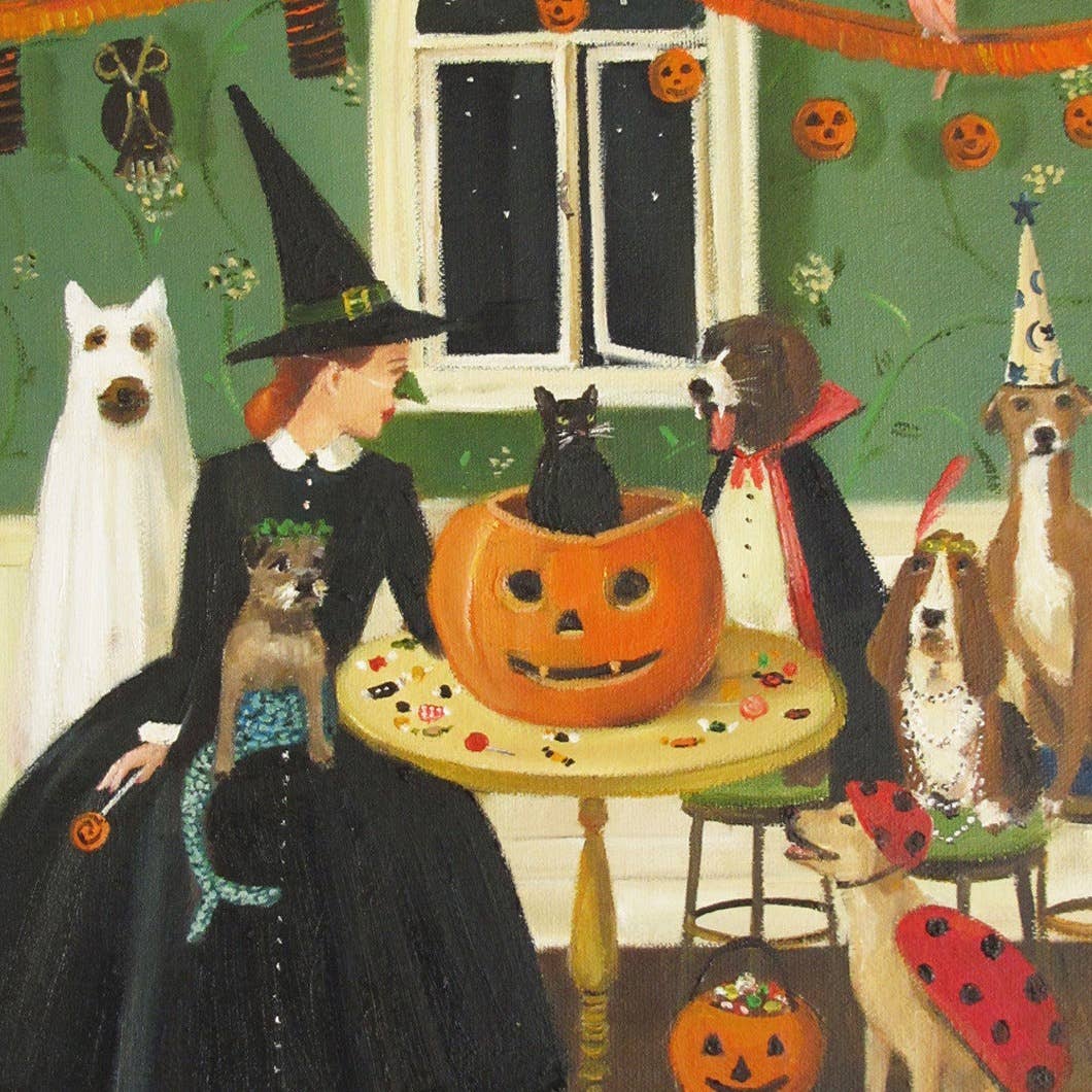 Miss Moon Lesson Ten 11"x14" Art Print by Janet Hill