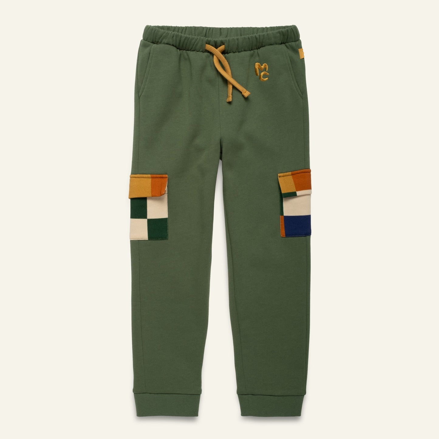 Green Checkered Pocket Jogger