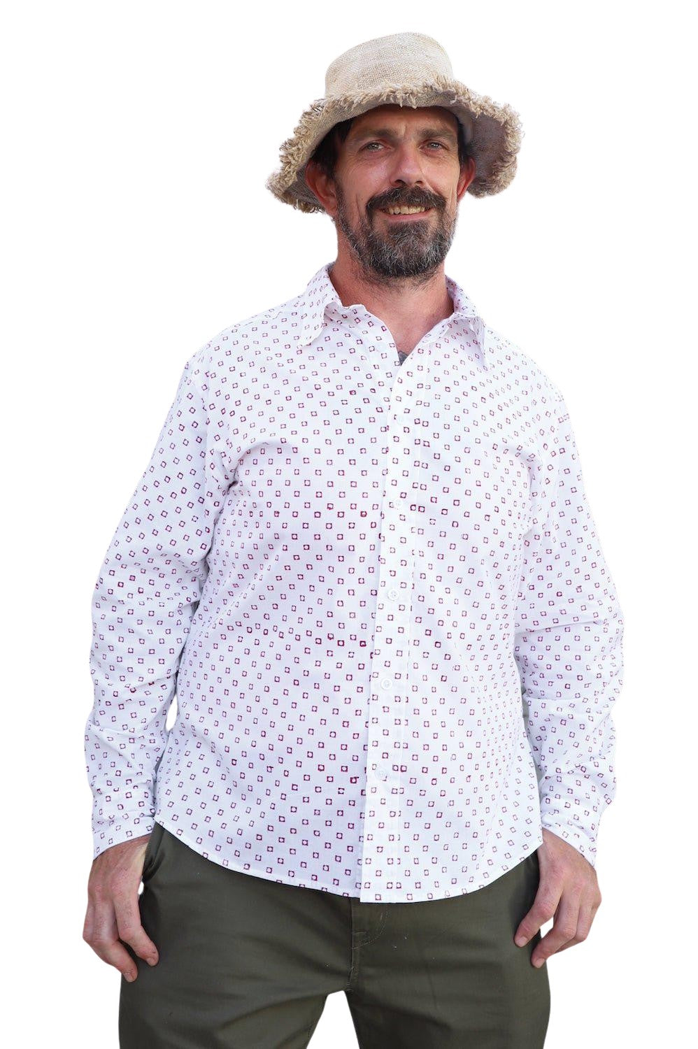 Rohit Organic Cotton Men's Button Down Shirt