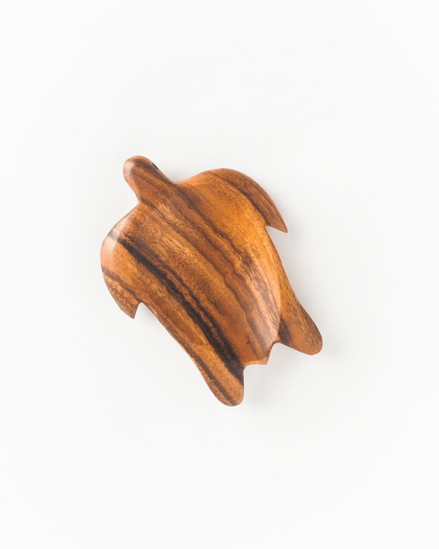 Acacia Wood Turtle Dish