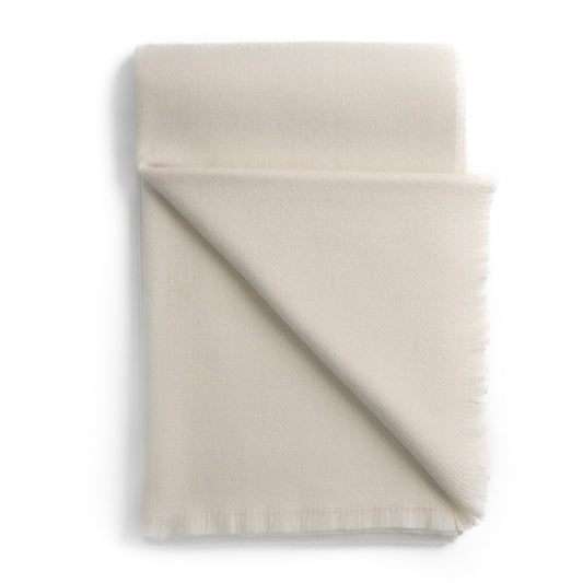Luxury Cashmere Throw - Stone