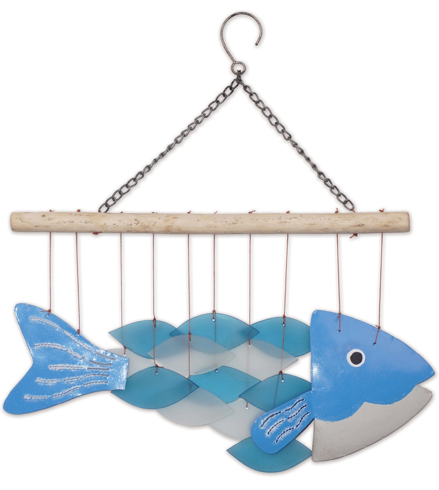 Bali Fish Glass Chime