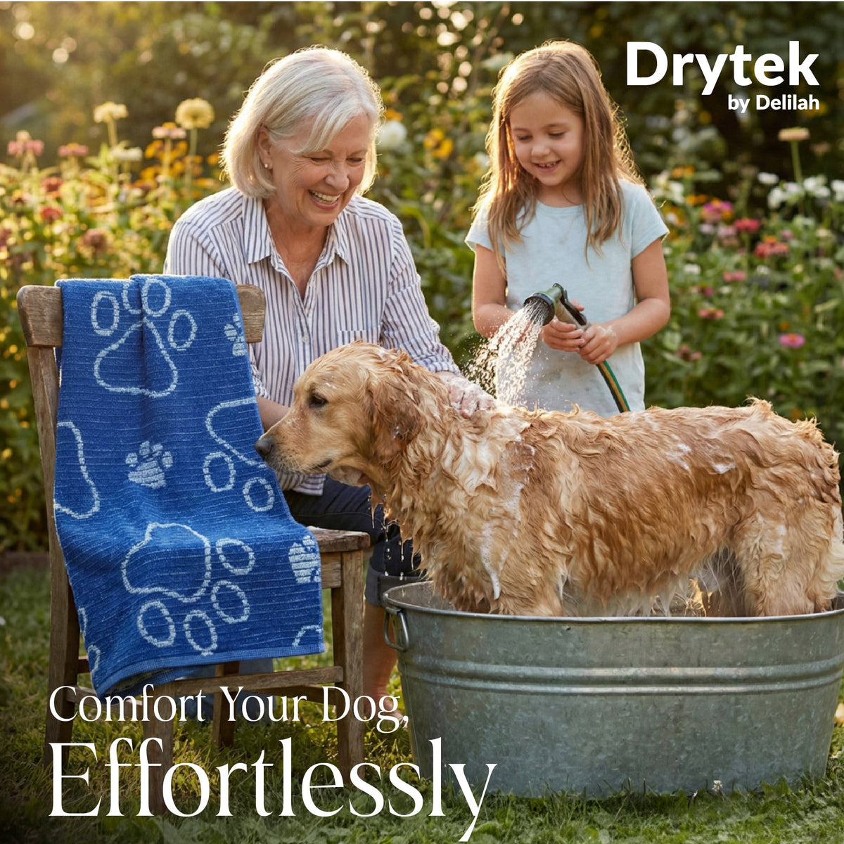 Delilah Home Drytek Dog Bath Towel