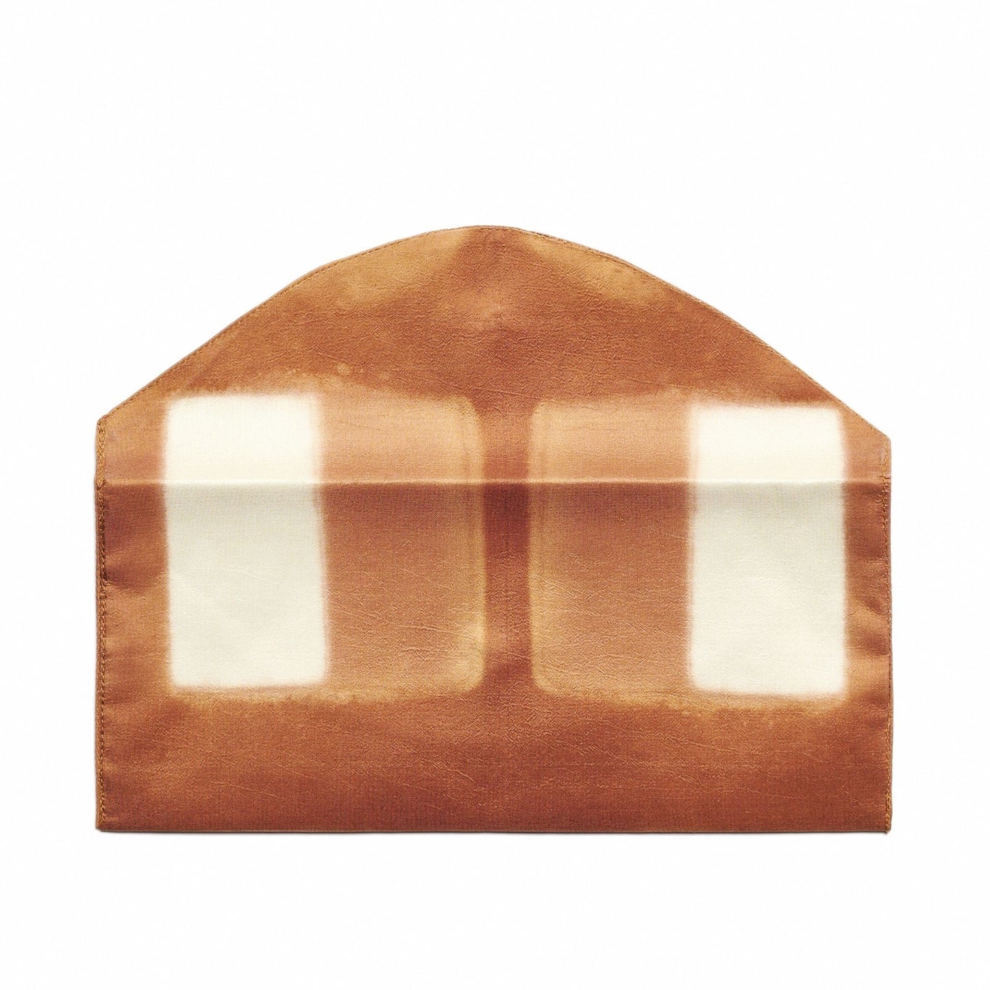 Melo Gold Mulberry Silk Shibori Hand Crafted Zero Waste Pouch - Osadia Concept Store
