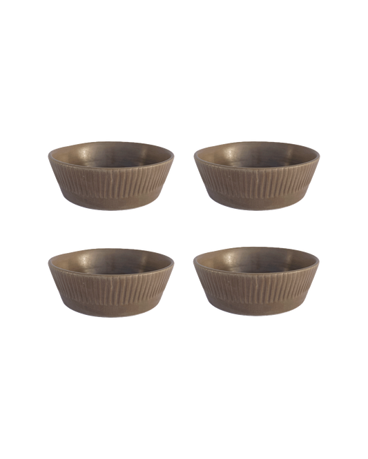 Earth Lines Pasta Bowl - Set of 4