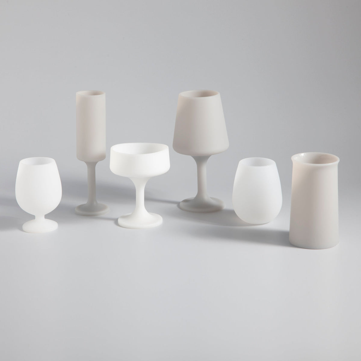 blanc + dove | stemm | silicone unbreakable wine glasses