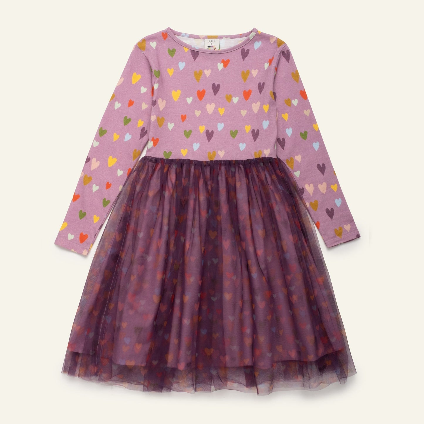 Mini Hearts Tulle Dress