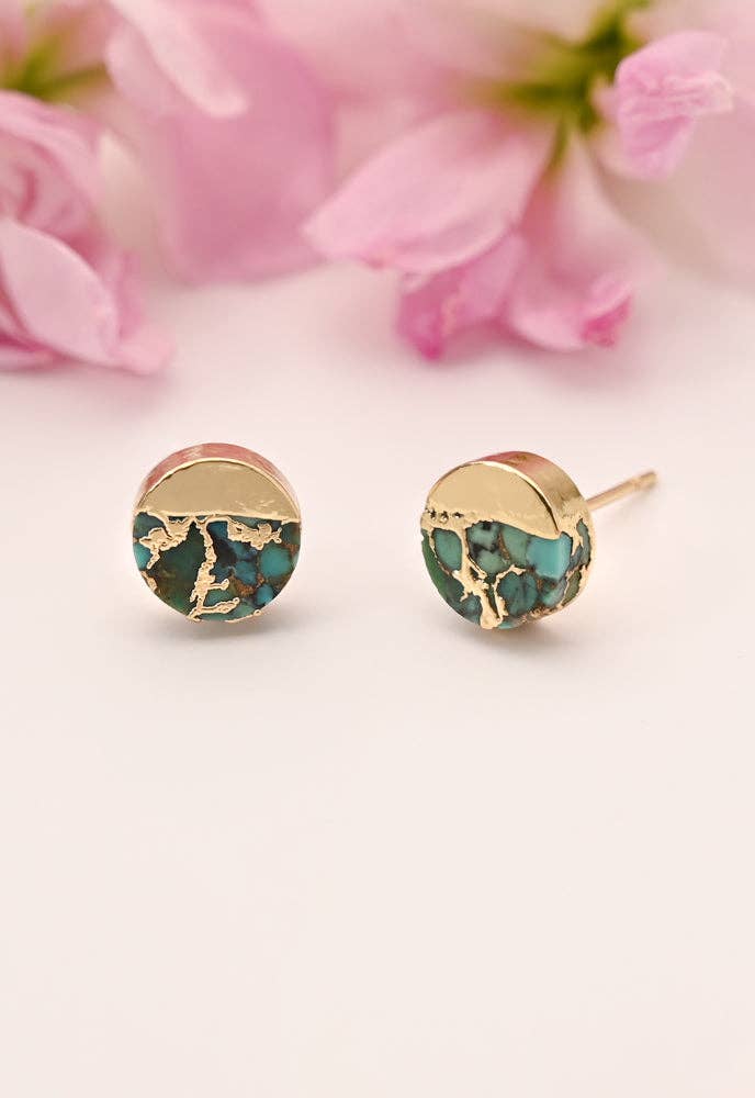 New Horizon Turquoise Studs