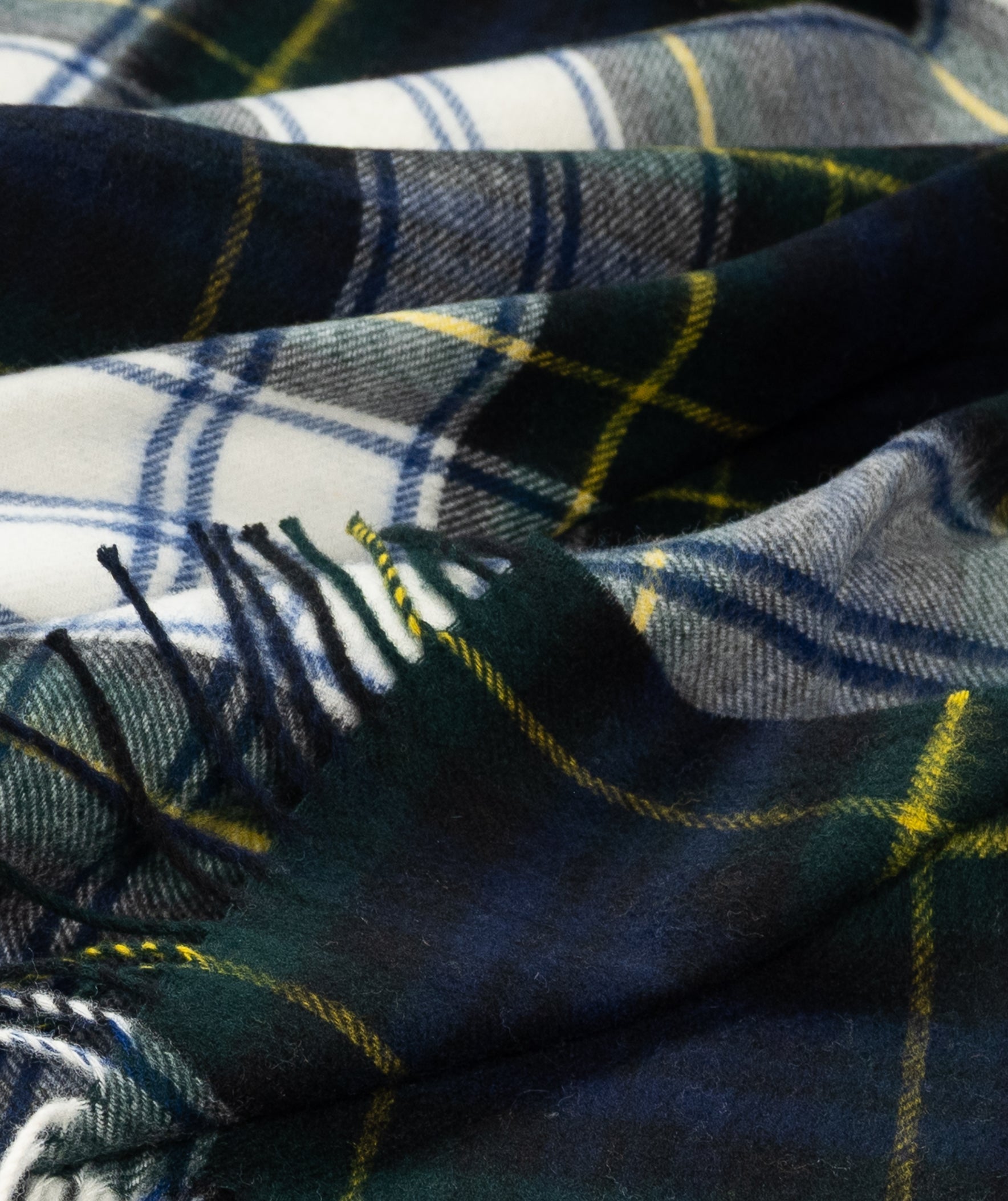 Highland Tartan Tweed Merino Wool Throw ~ Dress Gordon ~ - Osadia Concept Store