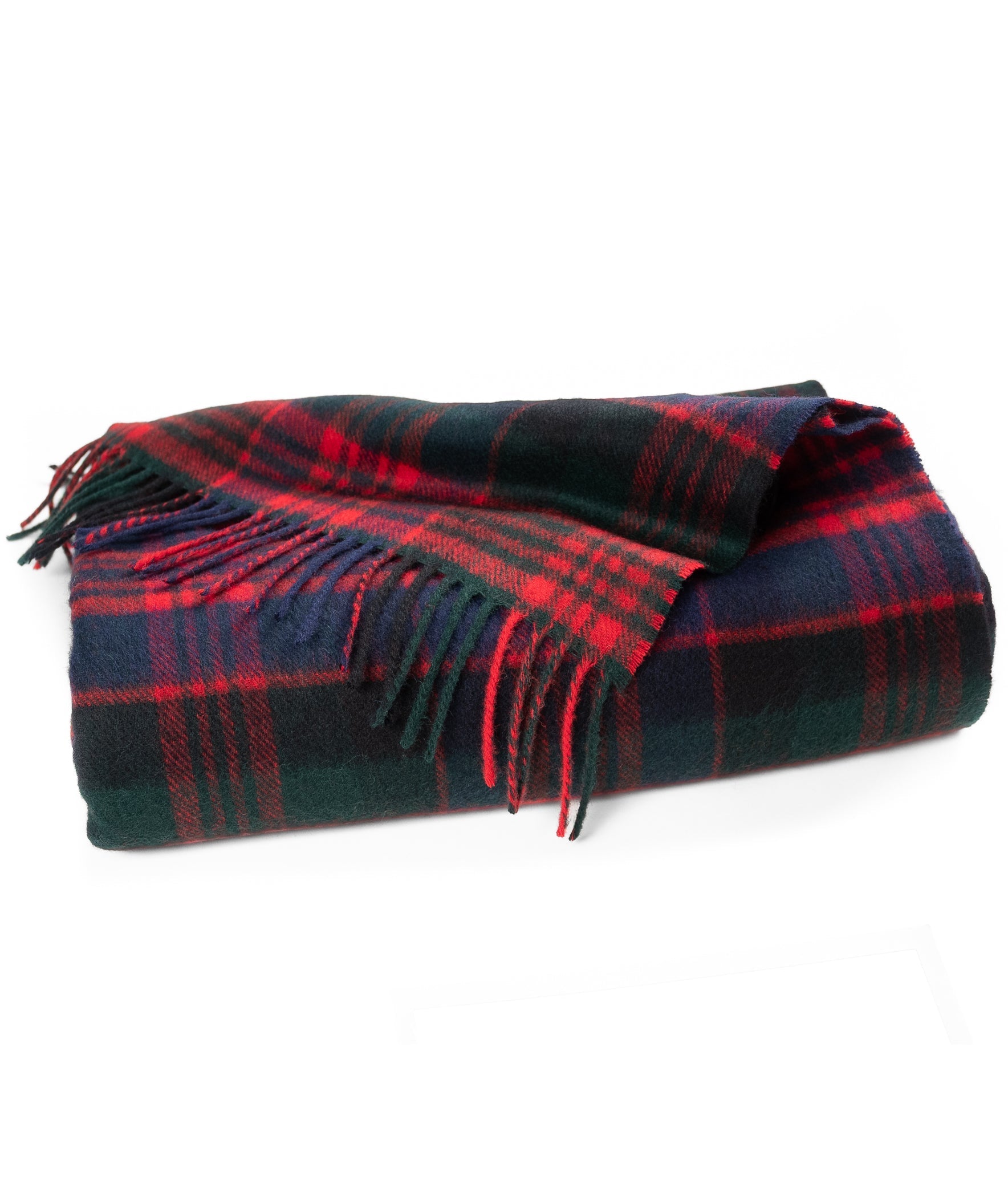 Highland Tartan Tweed Merino Wool Throw ~ Macdonald ~ - Osadia Concept Store