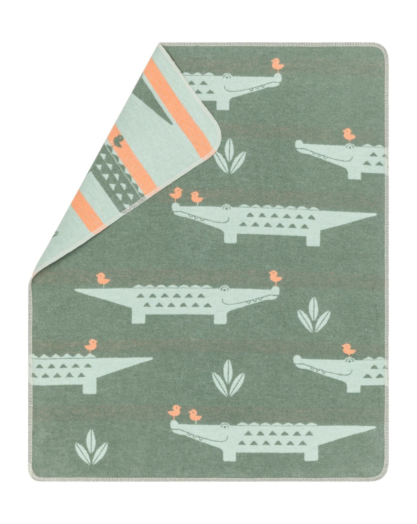 JUWEL Baby Blanket "Crocodiles Allover"