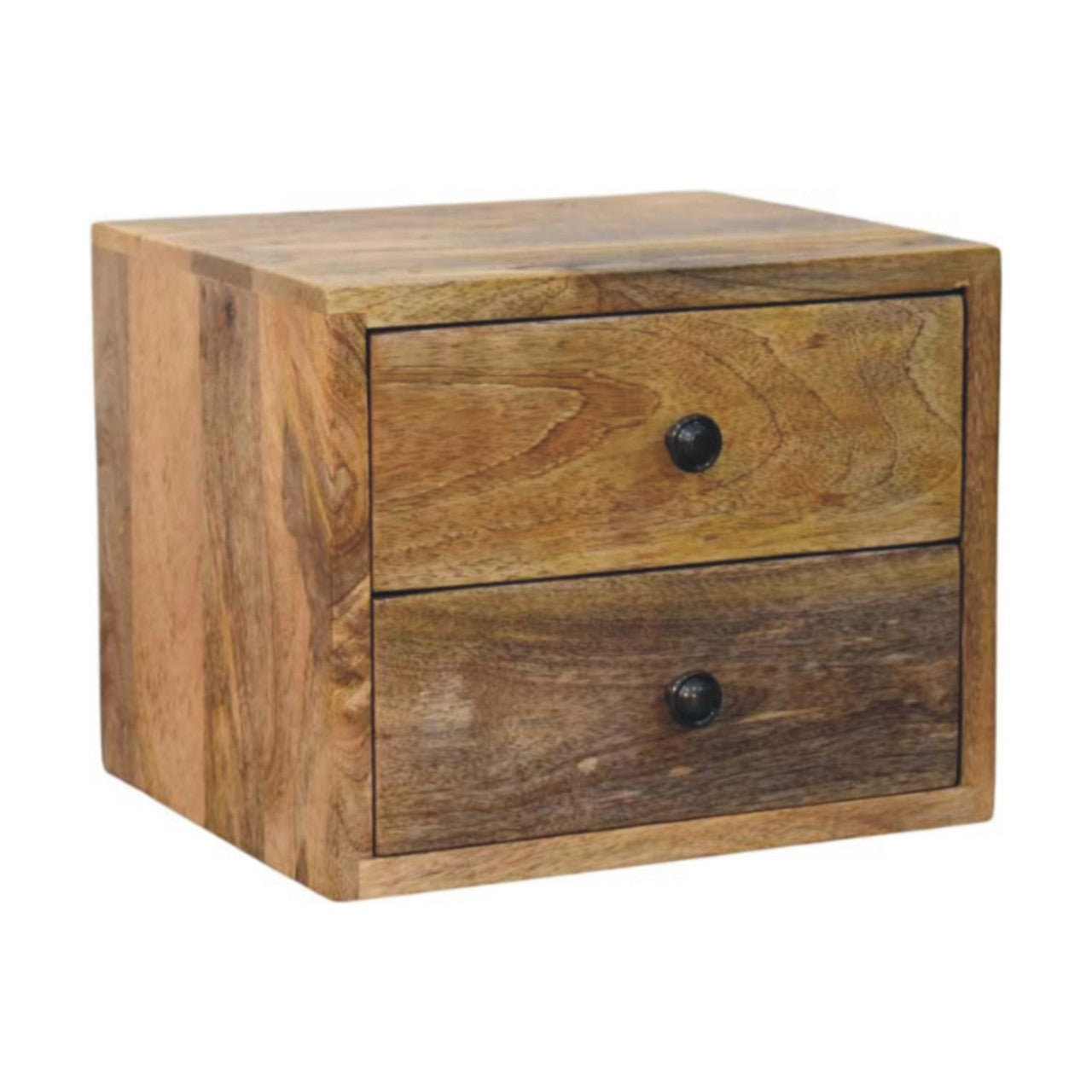 Solid Wood Solis Wall-Mounted Nightstand