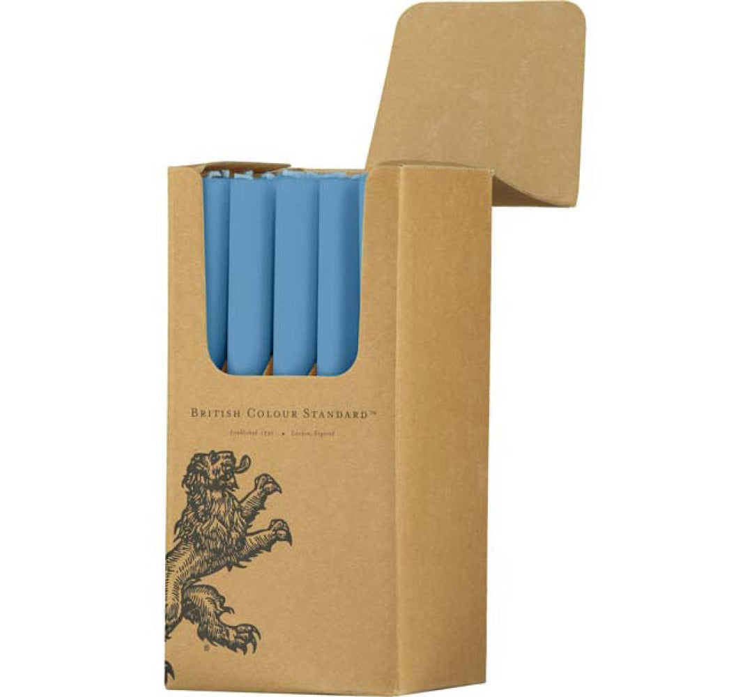 S/25 Medici Blue Dinner Candles