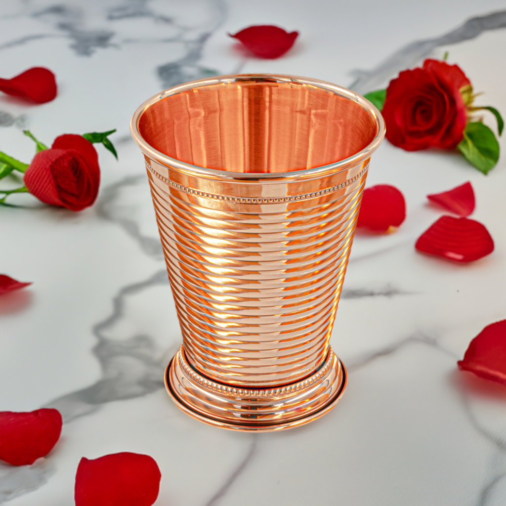 Fluted Copper Julep