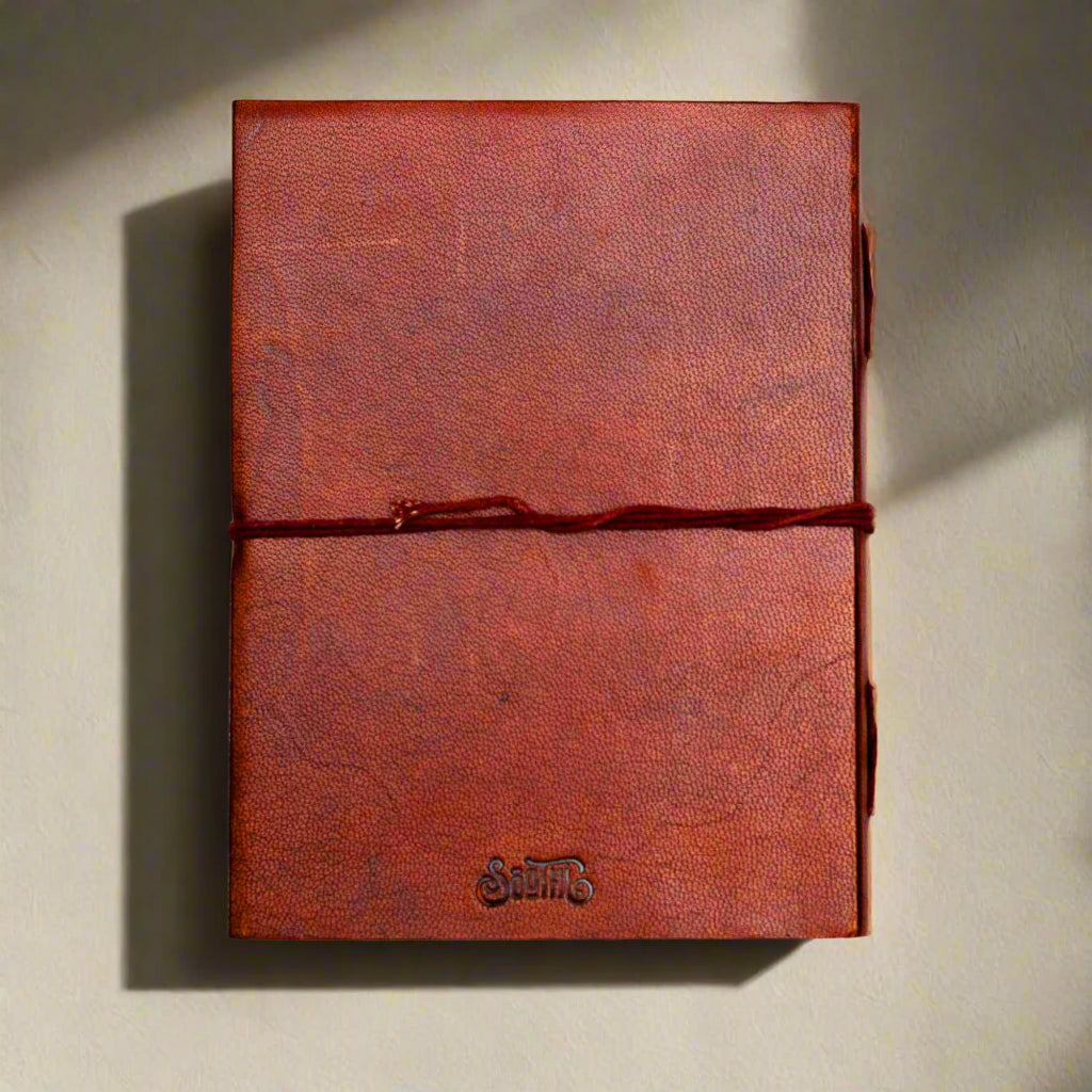 "Not All Storms" Leather Journal