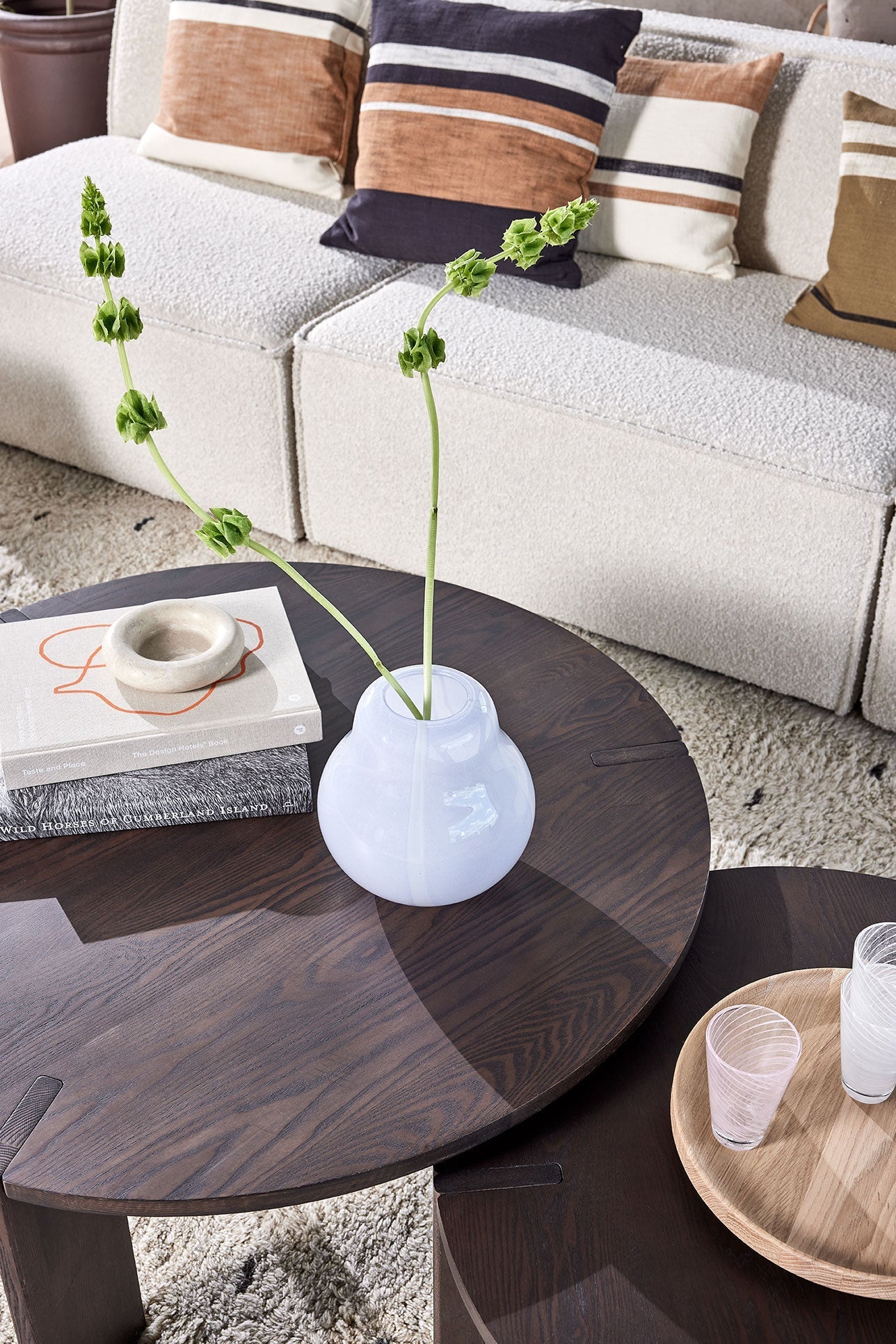 OY Small Coffee Table in Dark
