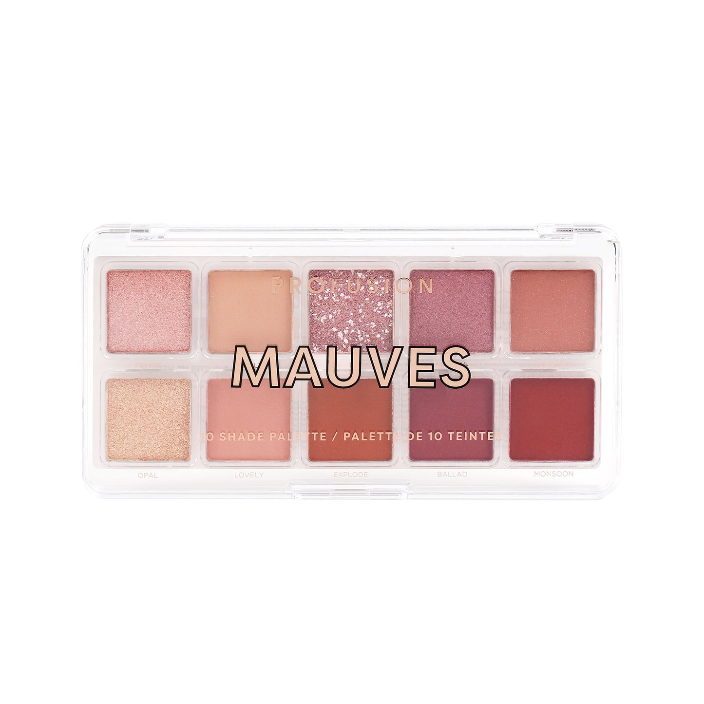 Essentials 10 Shade Palette – Mauves - Osadia Concept Store