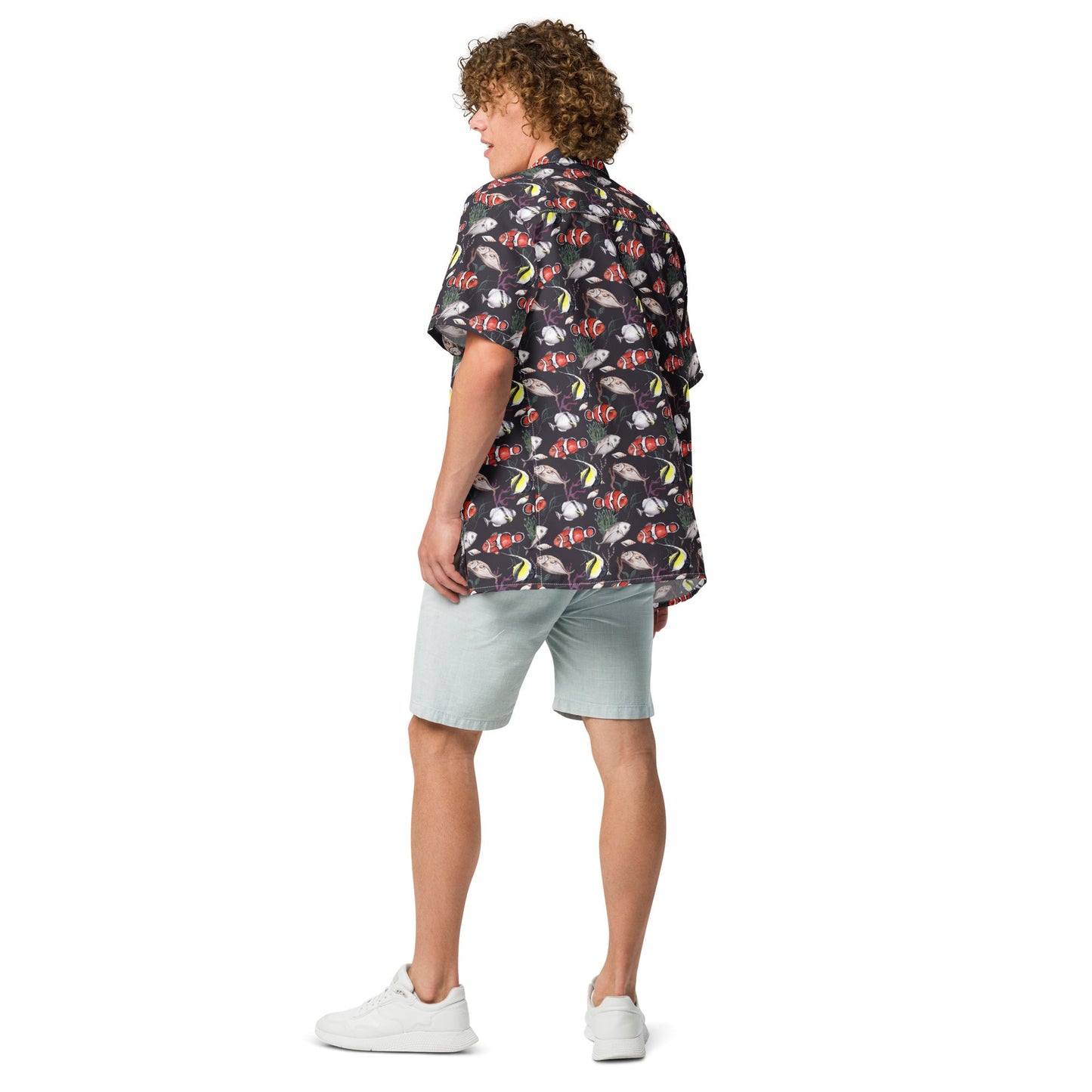 Murky Reef Tropical Saltwater Fish Hawaiian Shirt