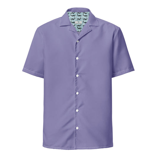 Labelless Urchin Purple Button Down Camp Shirt