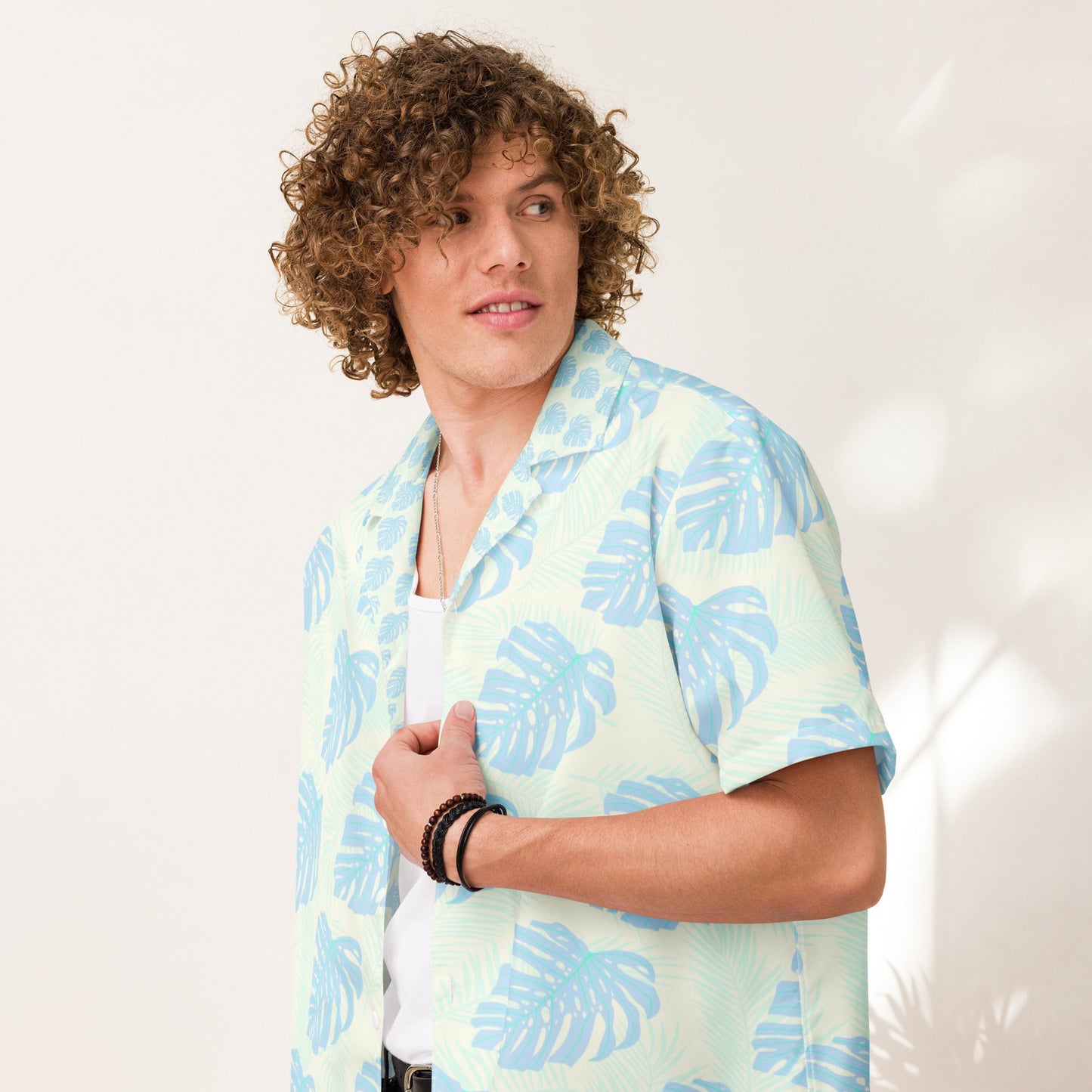 Vintage Hawaii Floral Button Down Hawaiian Shirt