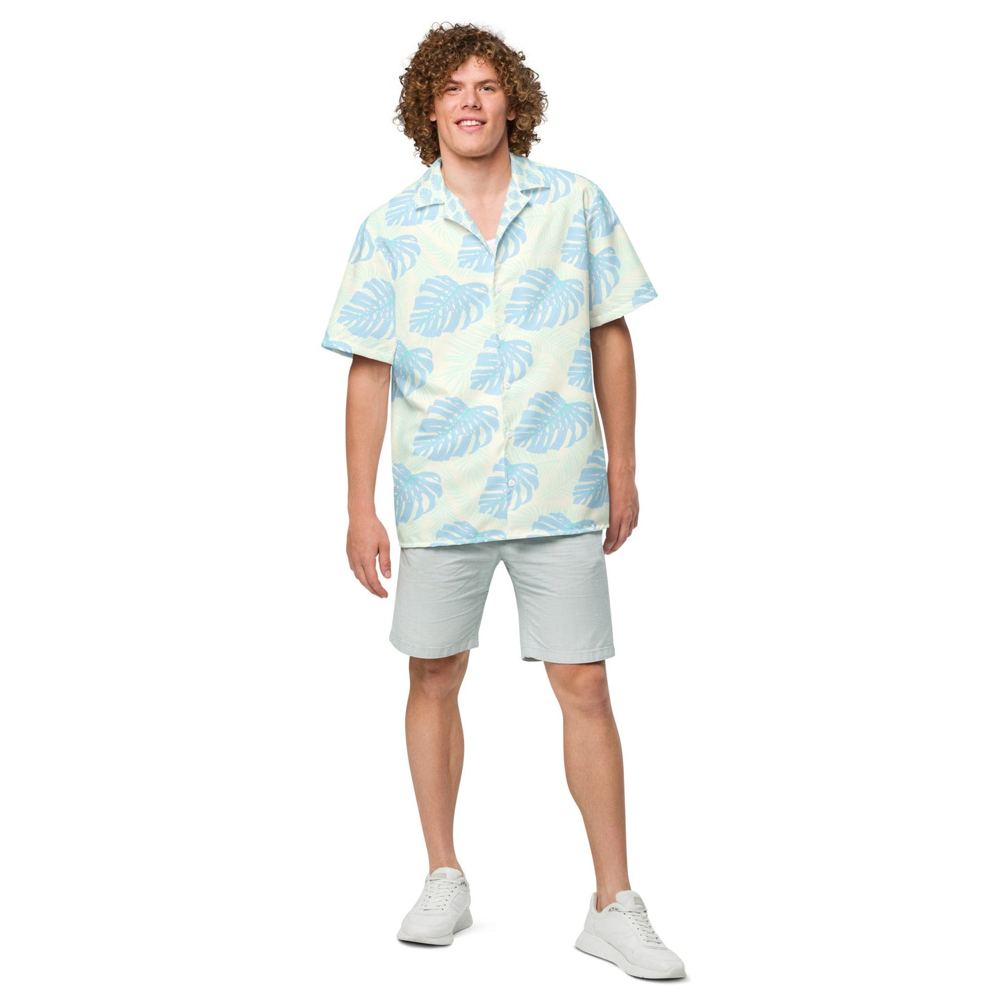 Vintage Hawaii Floral Button Down Hawaiian Shirt