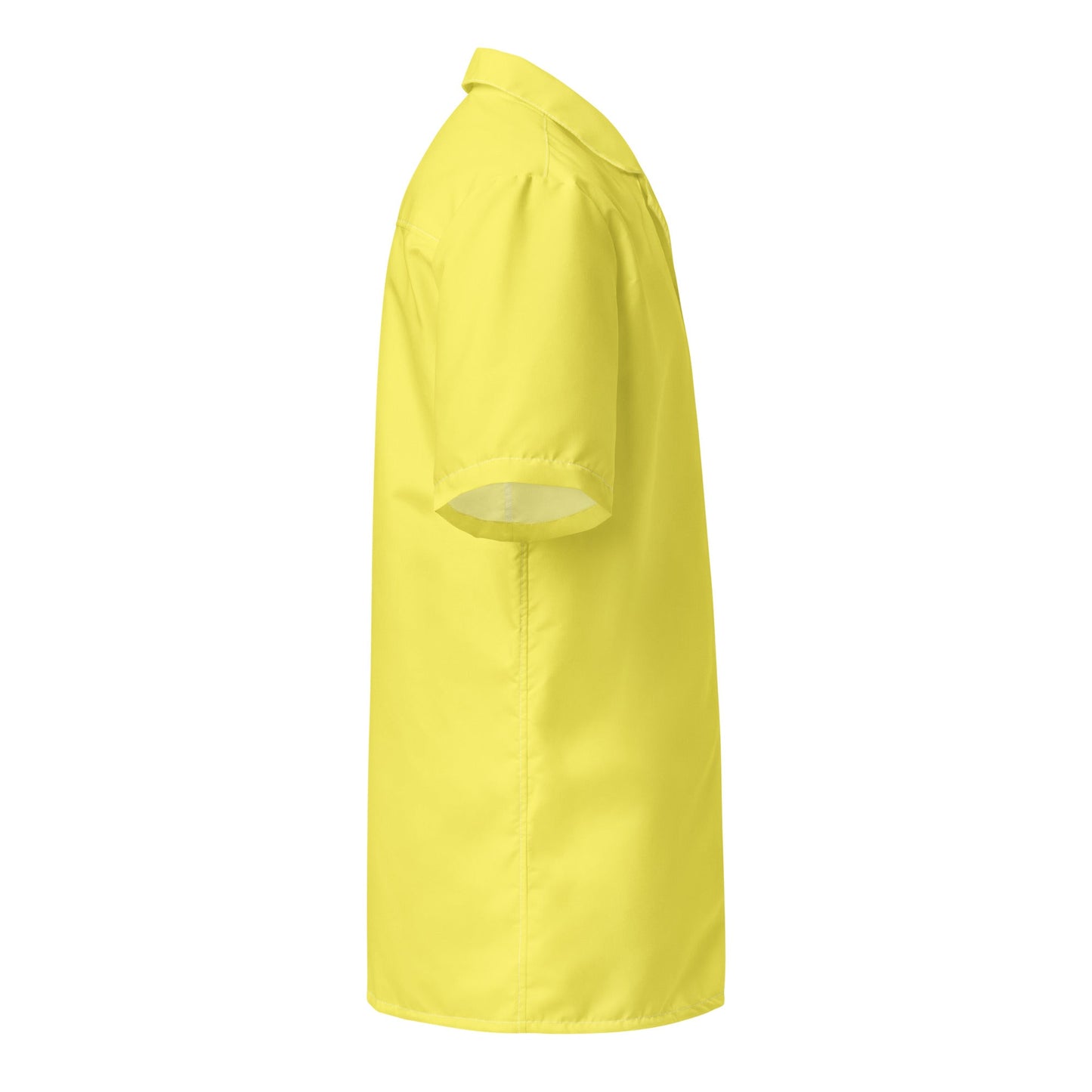 Labelless Banana Yellow Button Down Camp Shirt