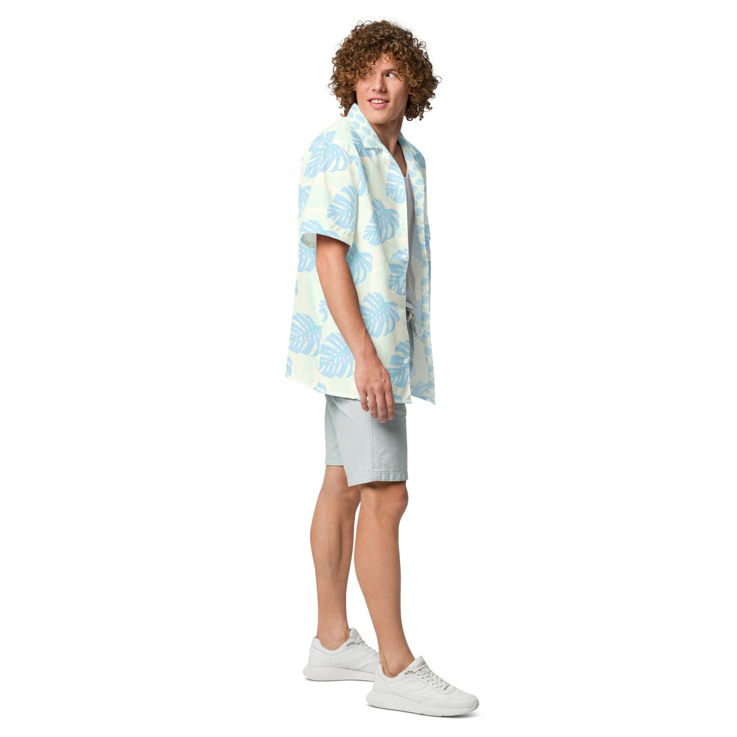 Vintage Hawaii Floral Button Down Hawaiian Shirt