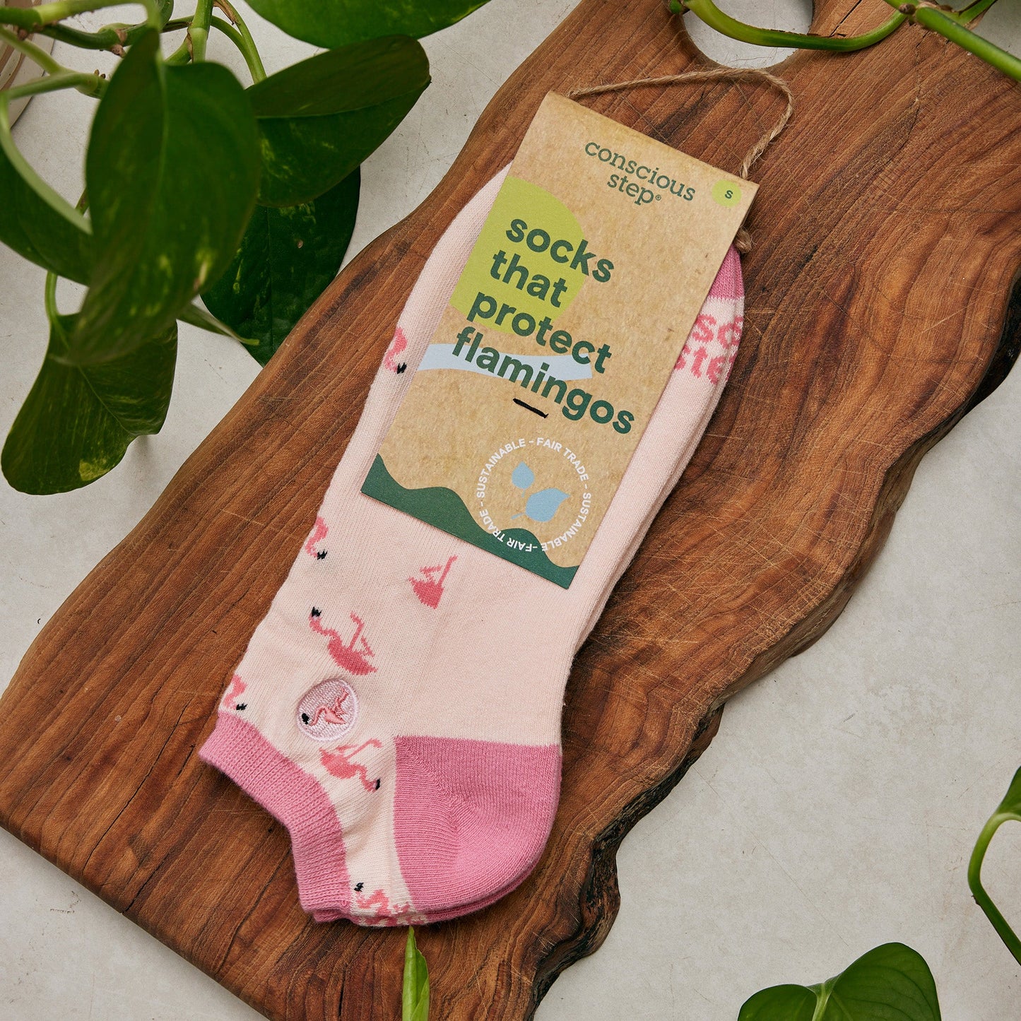 Socks that Protect Flamingos